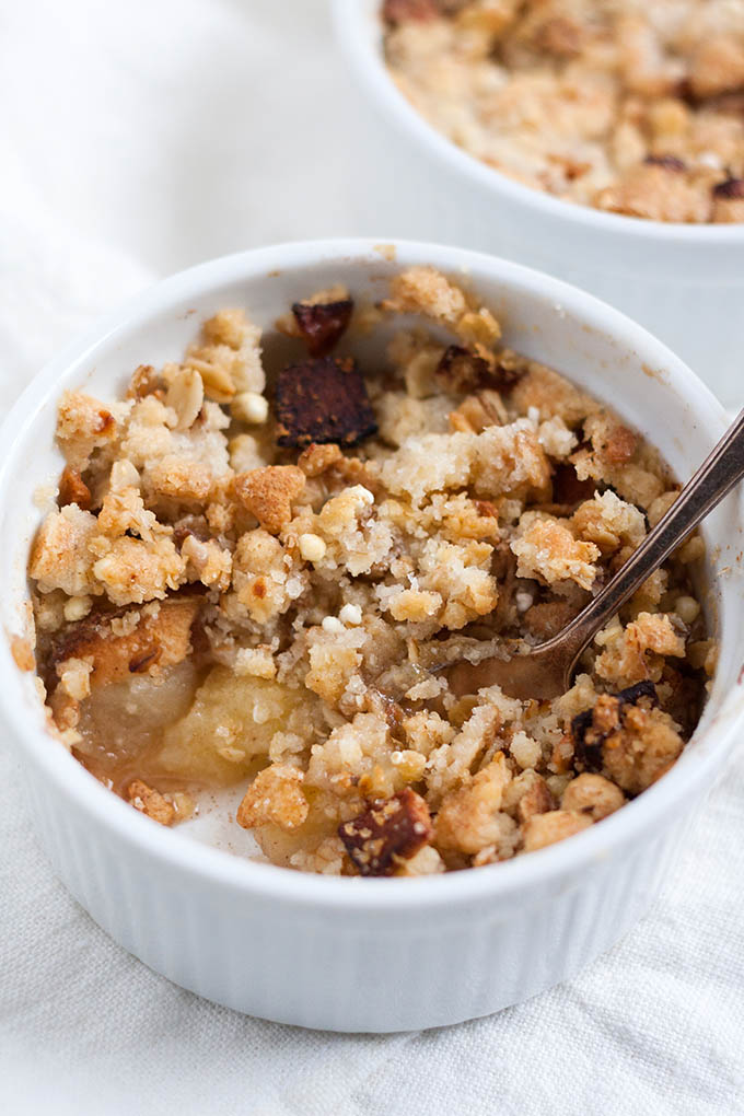 Einfacher Apple Crumble. Schnell und verdammt gut - Kochkarussell.com