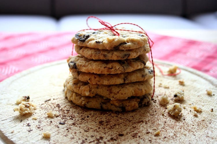 Karamell-Schoko-Cookies mit Haselnüssen. Schnelles und einfaches Cookies Rezept. Kochkarussell - dein Foodblog für schnelle und einfache Feierabendküche.