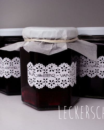 Blaubeer-Vanille-Marmelade