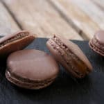 Macaron mit Salzkaramell