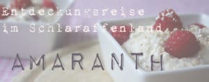 Amaranth mit Joghurt und Früchten