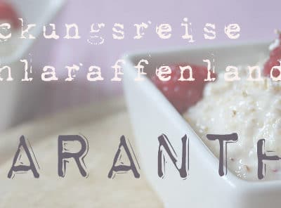 Amaranth mit Joghurt und Früchten