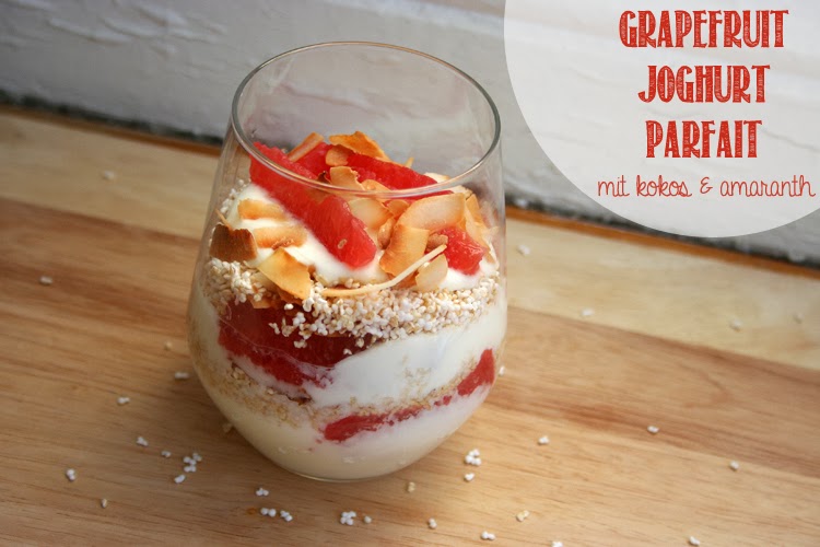 Grapefruit Joghurt Parfait