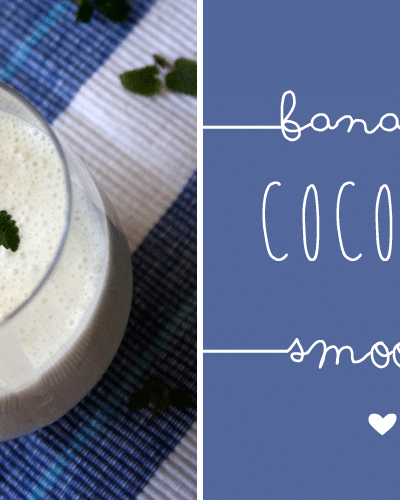 Banana Coconut Smoothie