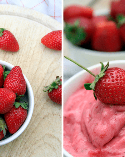 Strawberry Frozen Yogurt