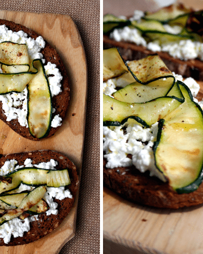 Zucchini-Crostini
