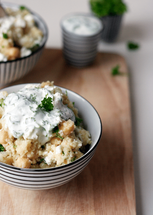 Kochkarussell: Couscous-Salat mit Zitrone und Feta