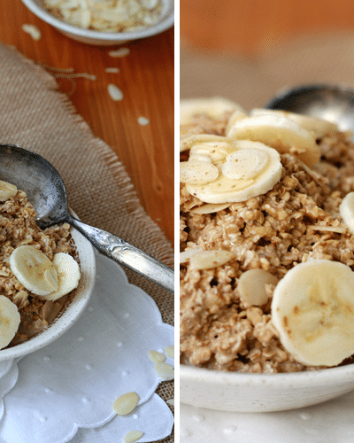 Chai Overnight Oats mit Mandeln und Zimt