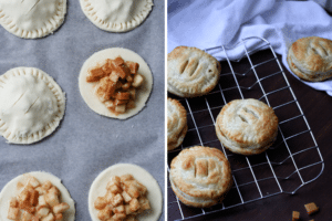 Salted Caramel Apple Hand Pies