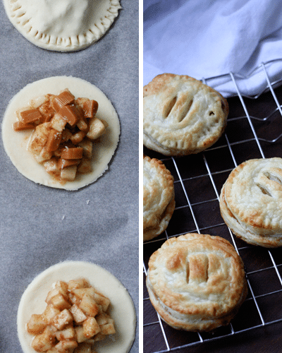 Salted Caramel Apple Hand Pies