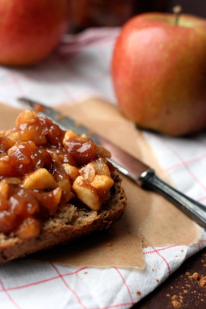 Weihnachtliches Recipe Roundup: Bratapfelmarmelade aus vier Zutaten