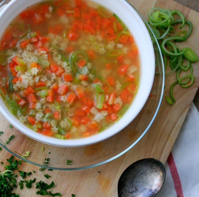 So geht’s: Sternchensuppe ohne Tüte