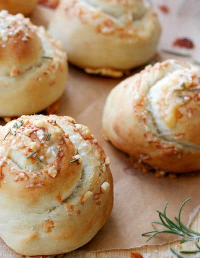 Parmesan Rosemary Buns