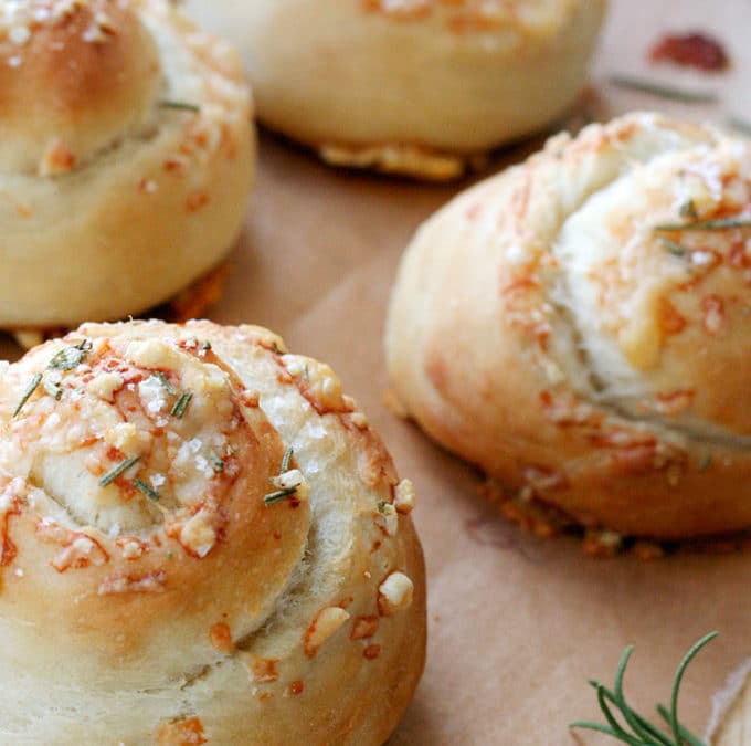 Parmesan Rosemary Buns