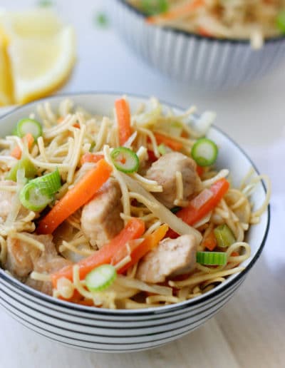Philippinische Bratnudeln Pancit