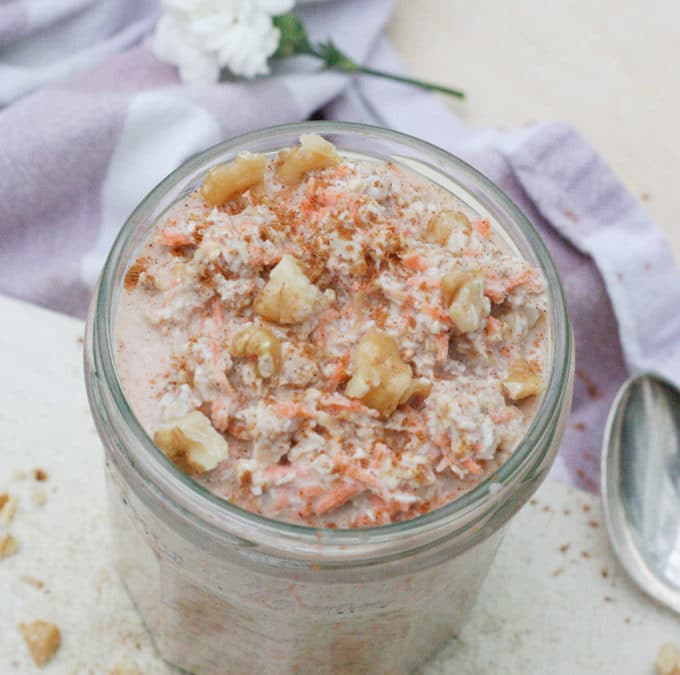 Carrot Cake Overnight Oats