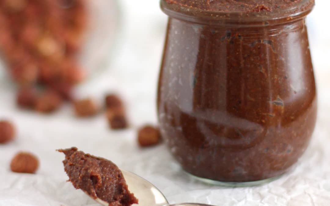 Wir haben Besuch! Homemade Nutella gesund & köstlich von Zitronenbaiser.