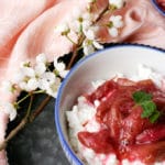 Hüttenkäse mit Rhabarberkompott-Rezept4