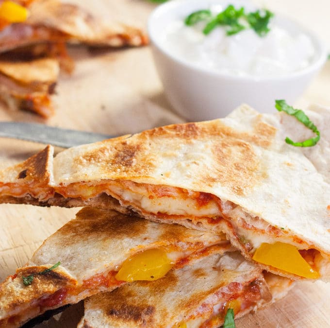 Pizzadillas – die schnelle und gesunde Alternative zu Pizza