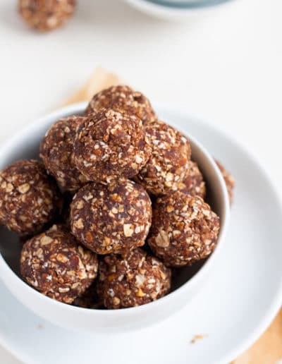 Zu Gast bei Sarahs Krisenherd – No-Bake Peanut Butter Energy Bites