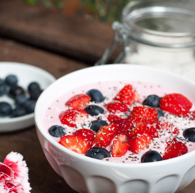 Very Berry Breakfast Bowl – Ein rosa Frühstückstraum