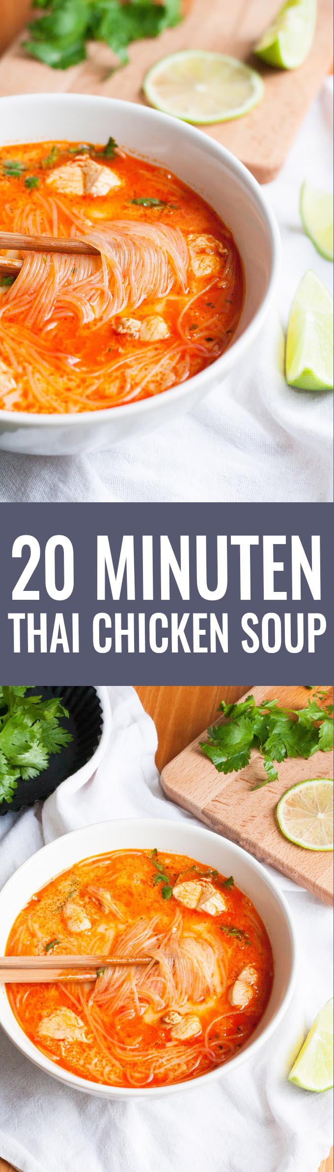 20 Minuten Thai Chicken Soup - Kochkarussell.com