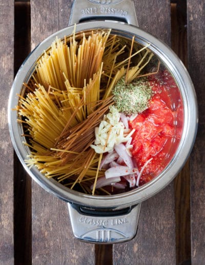 One Pot Pasta Grundrezept
