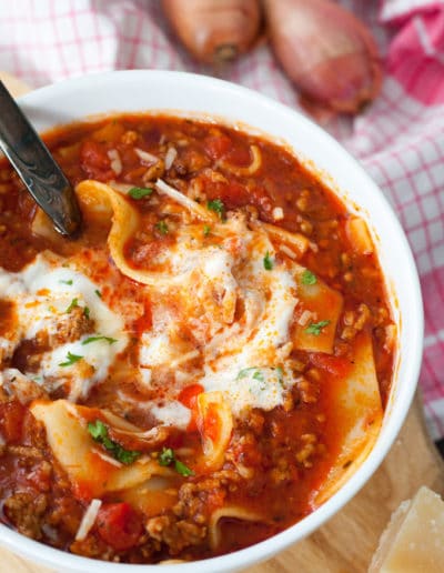 Lasagne-Suppe
