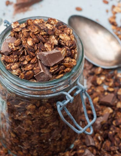 Kaffee-Schoko-Knuspermüsli und ein Giveaway! *Werbung