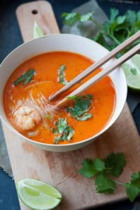 20-Minuten Thai Shrimp Soup