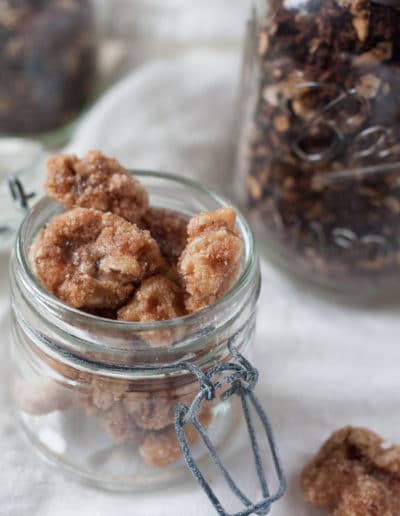 Selbstgemachte gebrannte Walnüsse mit Zimt – Bloggerwichteln 2015