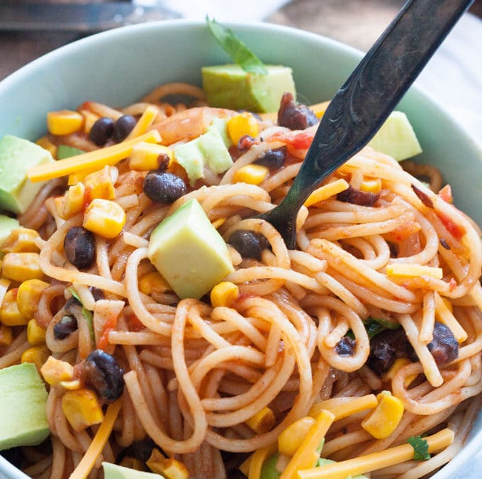 One Pot Mexican Pasta – Oh yes!