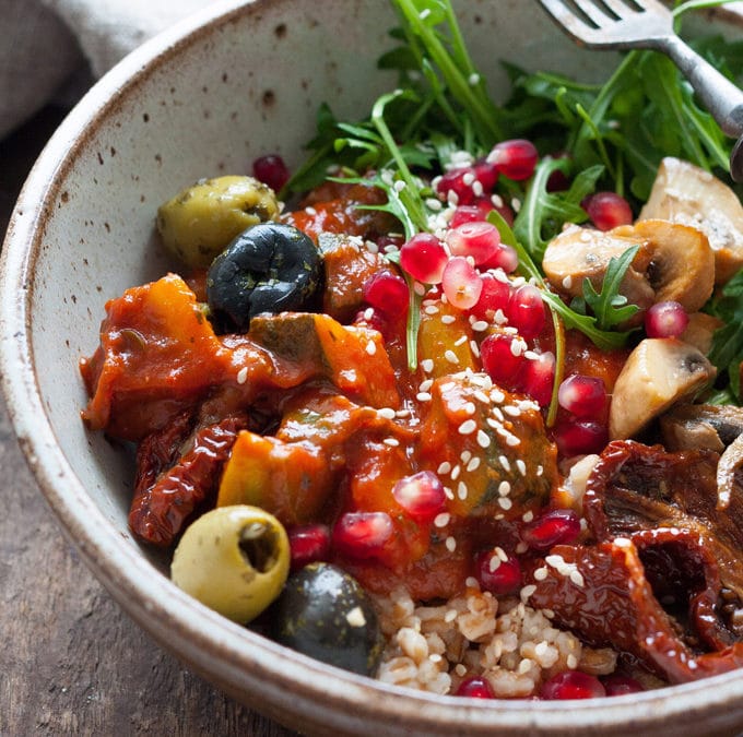 Rainbow Buddha Bowl – schnell, gesund und oberköstlich