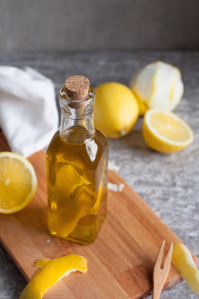 Zitronen-Olivenöl aus zwei Zutaten Grundrezept