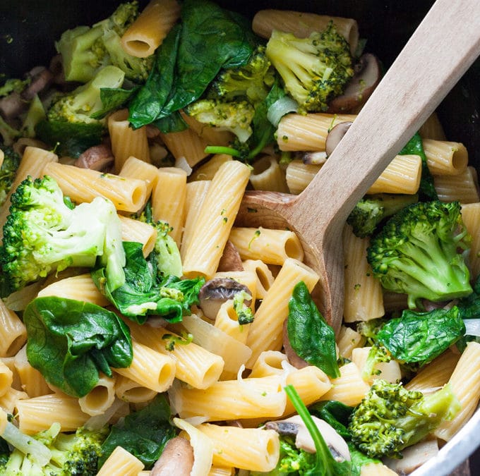 One Pot Pasta Primavera