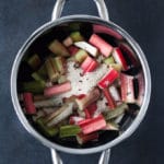Rhabarberkompott Grundrezept aus drei Zutaten
