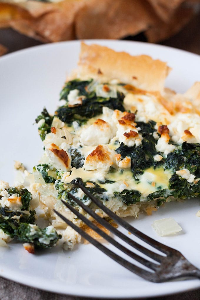 Spinat Feta Quiche Ohne Boden Kochkarussell Com