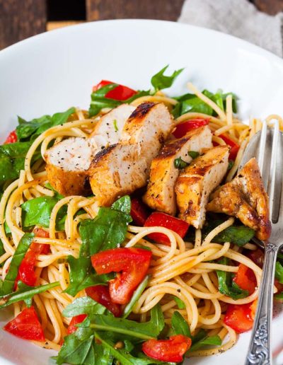 Bruschetta Chicken Pasta