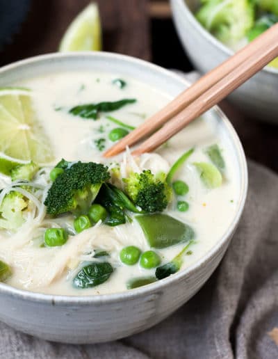 20-Minuten Thai Green Curry Soup
