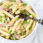 One Pot Pasta mit Schinken-Sahne-Sauce 5