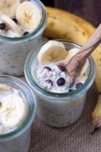 Bananen-Schoko Overnight Oats