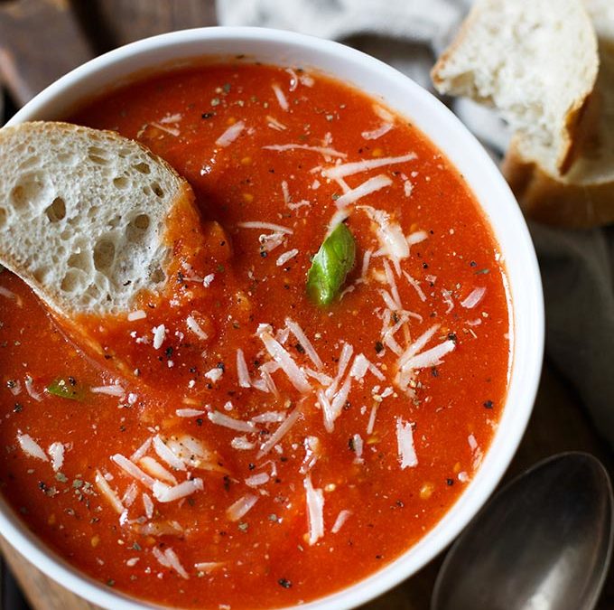 Geröstete Tomatensuppe – Super einfach und schnell gemacht