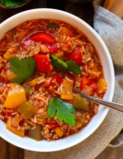 Stuffed Peppers Soup