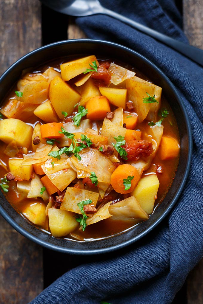 Magische Kohlsuppe - einfaches Rezept