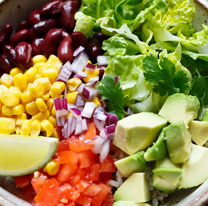 Veggie Burrito Bowl (Super einfach!)