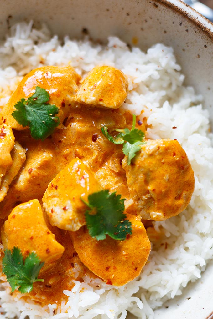 Einfaches Chicken Curry Mit Kokosmilch 30 Minuten Kochkarussell