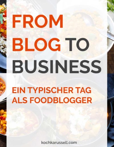 Ein typischer Tag als Foodblogger – From Blog to Business