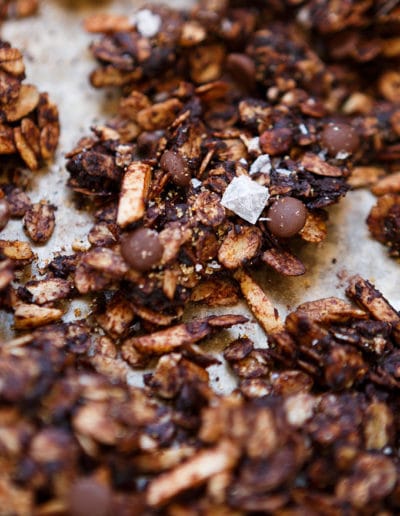 Schoko-Knuspermüsli mit Meersalz