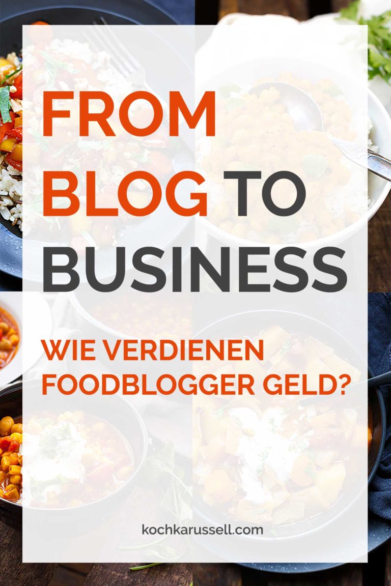 Wie verdienen Foodblogger Geld? – From Blog to Business