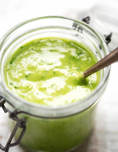 5-Minuten Avocado-Zitronen-Dressing